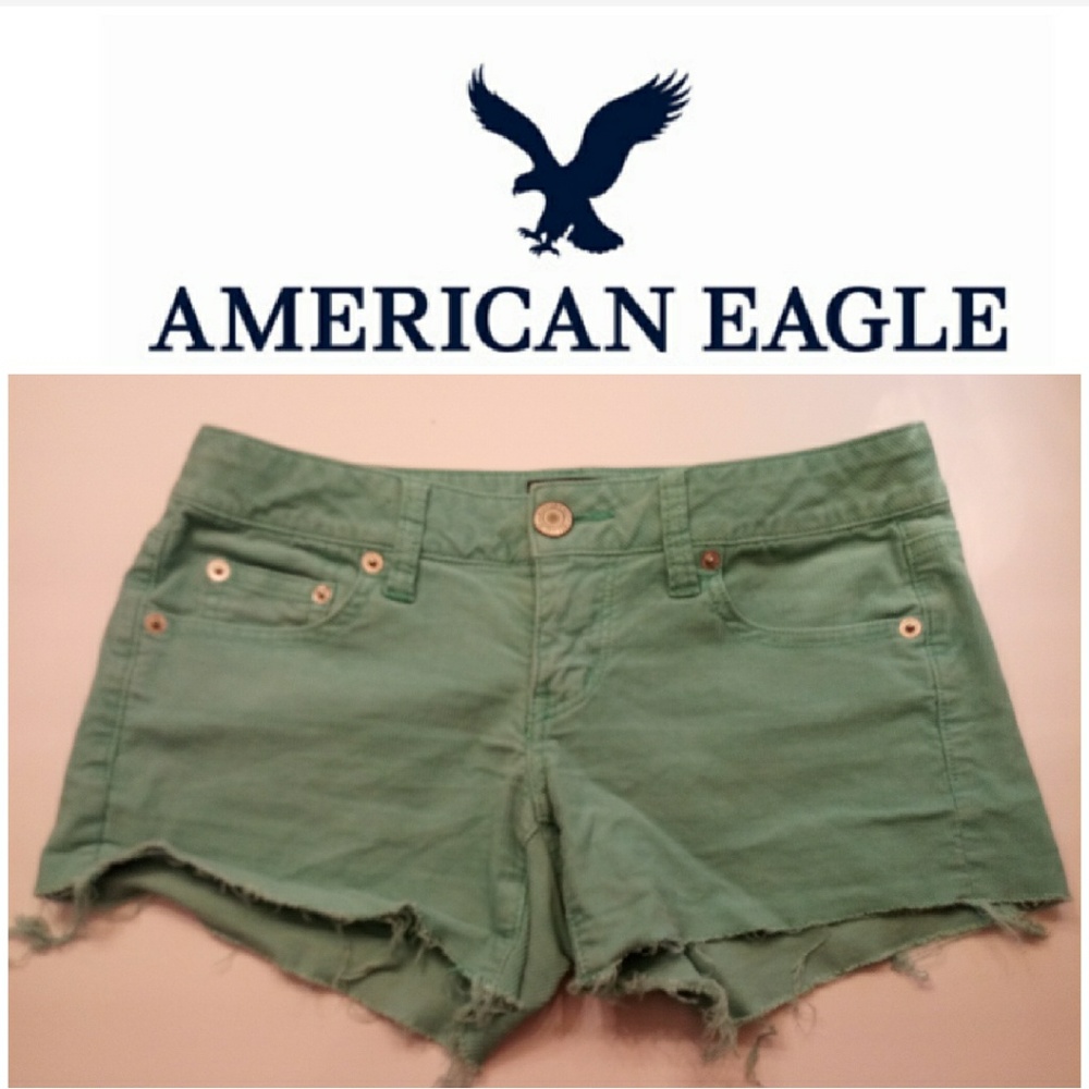 🔥 AMERICA EAGLE CORDUROY SHORTS - Picture 1 of 5